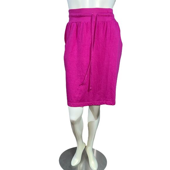 Basic Essentials 90s Pink Skirt, Size Medium, Poly-Cotton Blend, Good Condition - Picture 12 of 12
